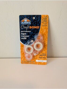 Elmers Craft Bond Permanent Tape Runner Refill